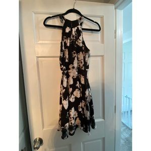 Express Fit & Flare Floral Dress
